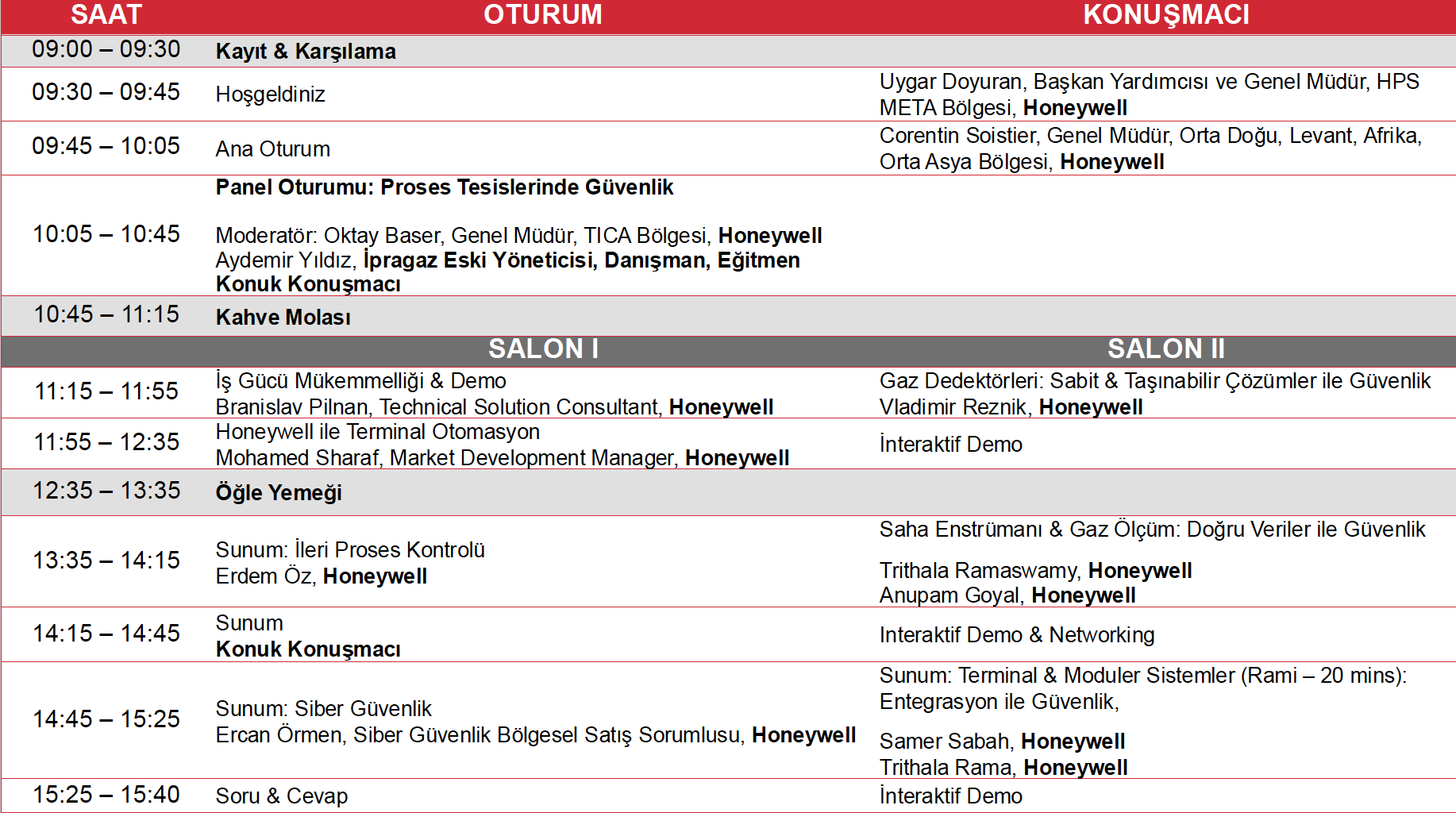 Agenda